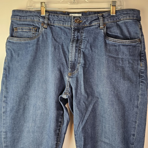 Peter Millar Jeans Mens 38x30 Blue Crown Crafted Medium Wash 5 Pocket Denim - Picture 5 of 10